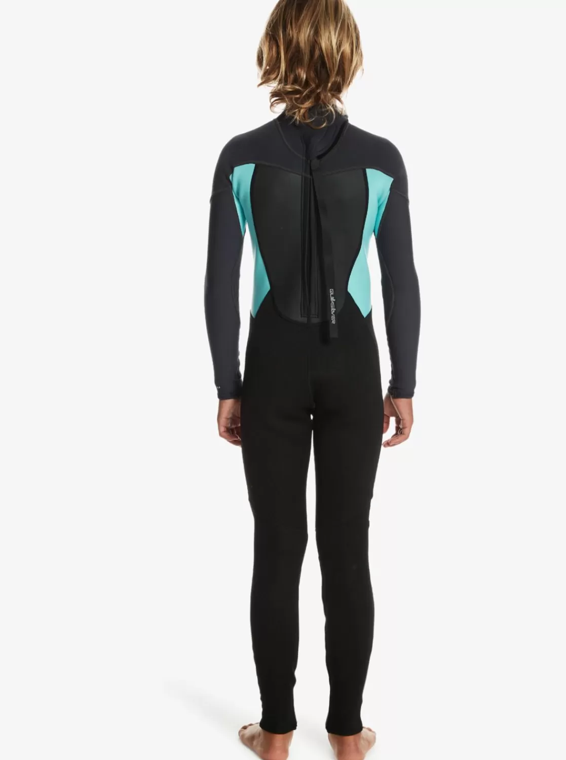 Quiksilver 4/3Mm Prologue - Back Zip Wetsuit For Boys-Nino Trajes De Surf