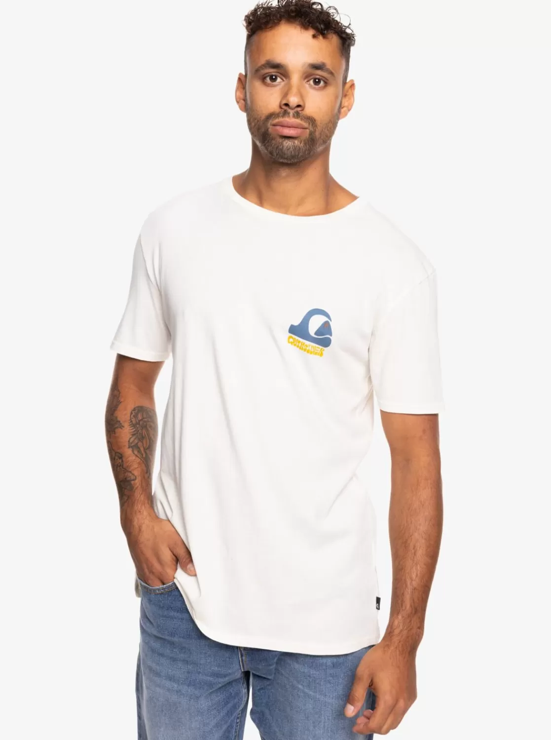 Quiksilver Andy Y Andy - Camiseta Para Hombre-Hombre Camisetas & Polos