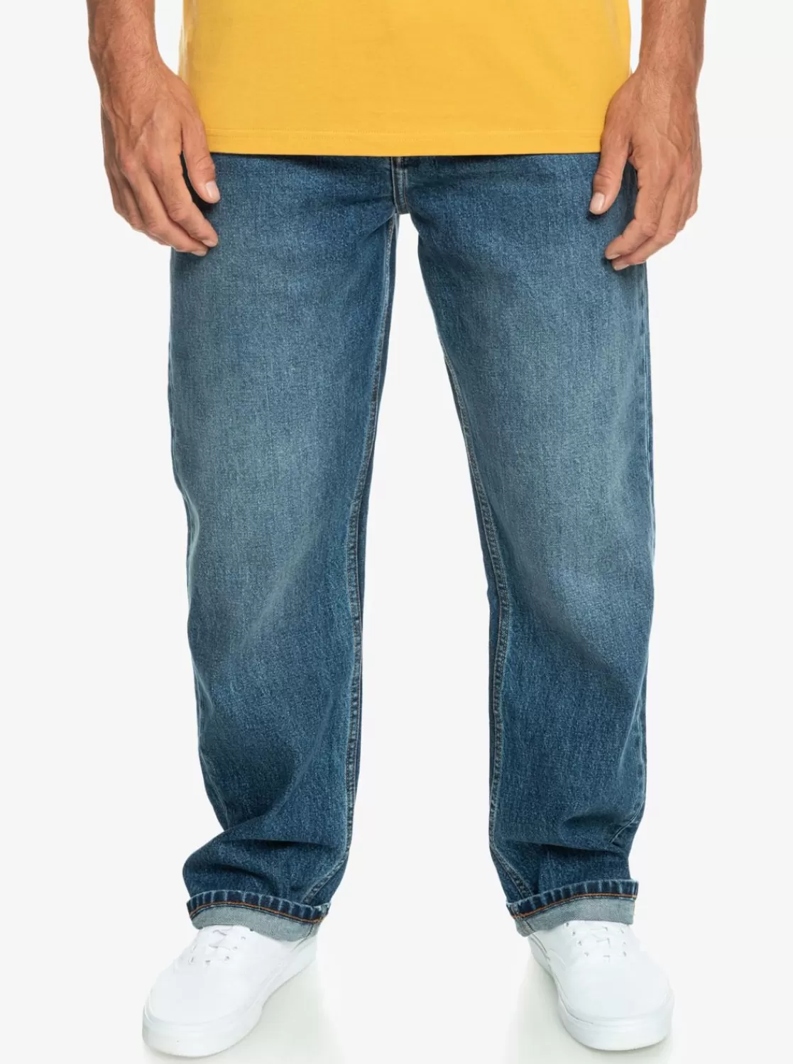 Quiksilver Aqua Cult Vaquero Para Hombre-Hombre Pantalones