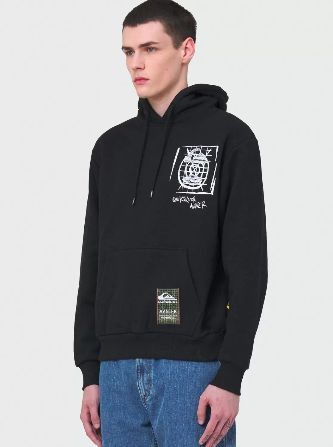 Quiksilver Avnier Onset Break - Sudadera Con Capucha Unisex-Hombre Sudaderas & Jerseis