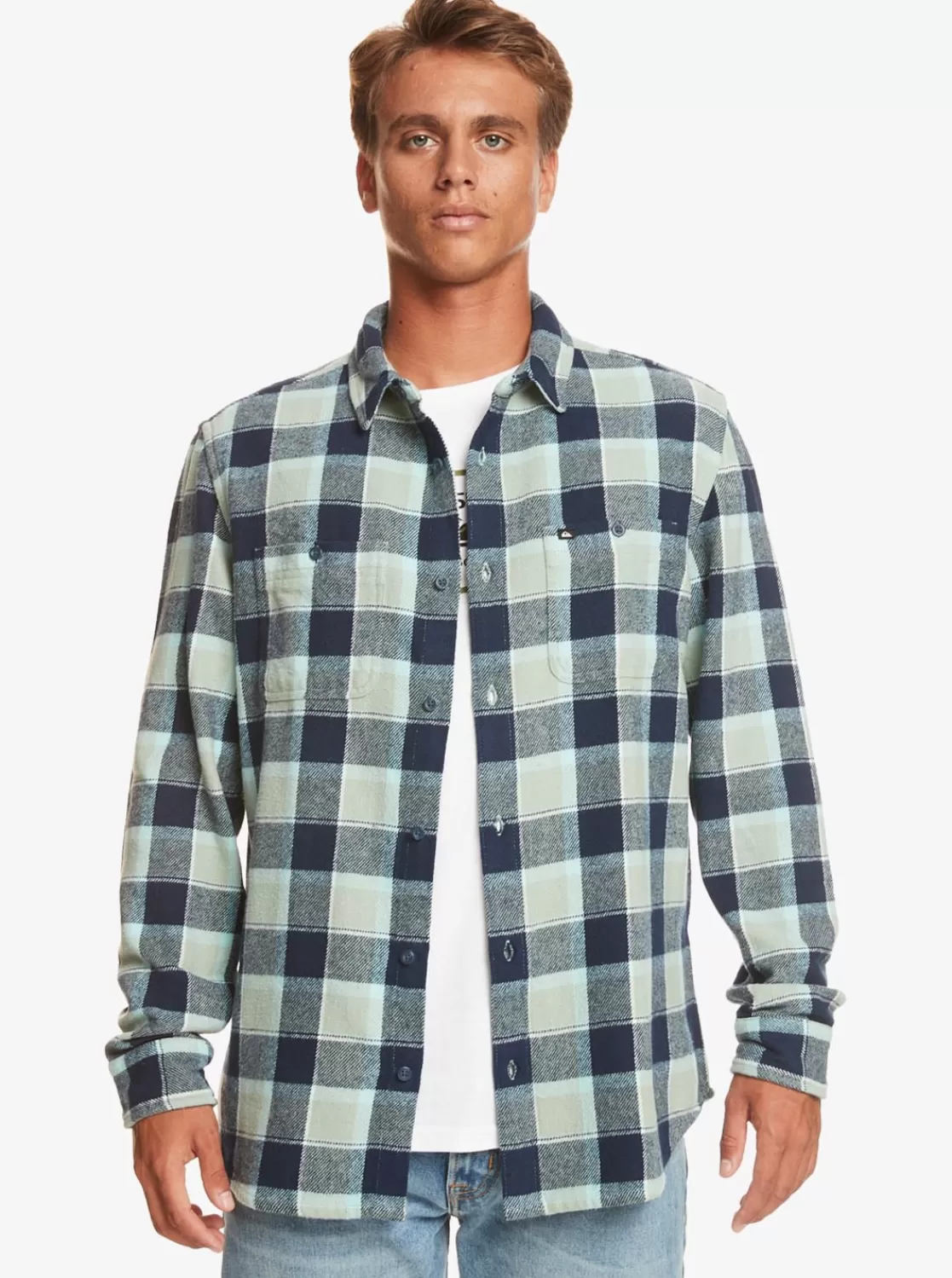 Quiksilver Balvraid - Camisa De Manga Larga Para Hombre-Hombre Camisas