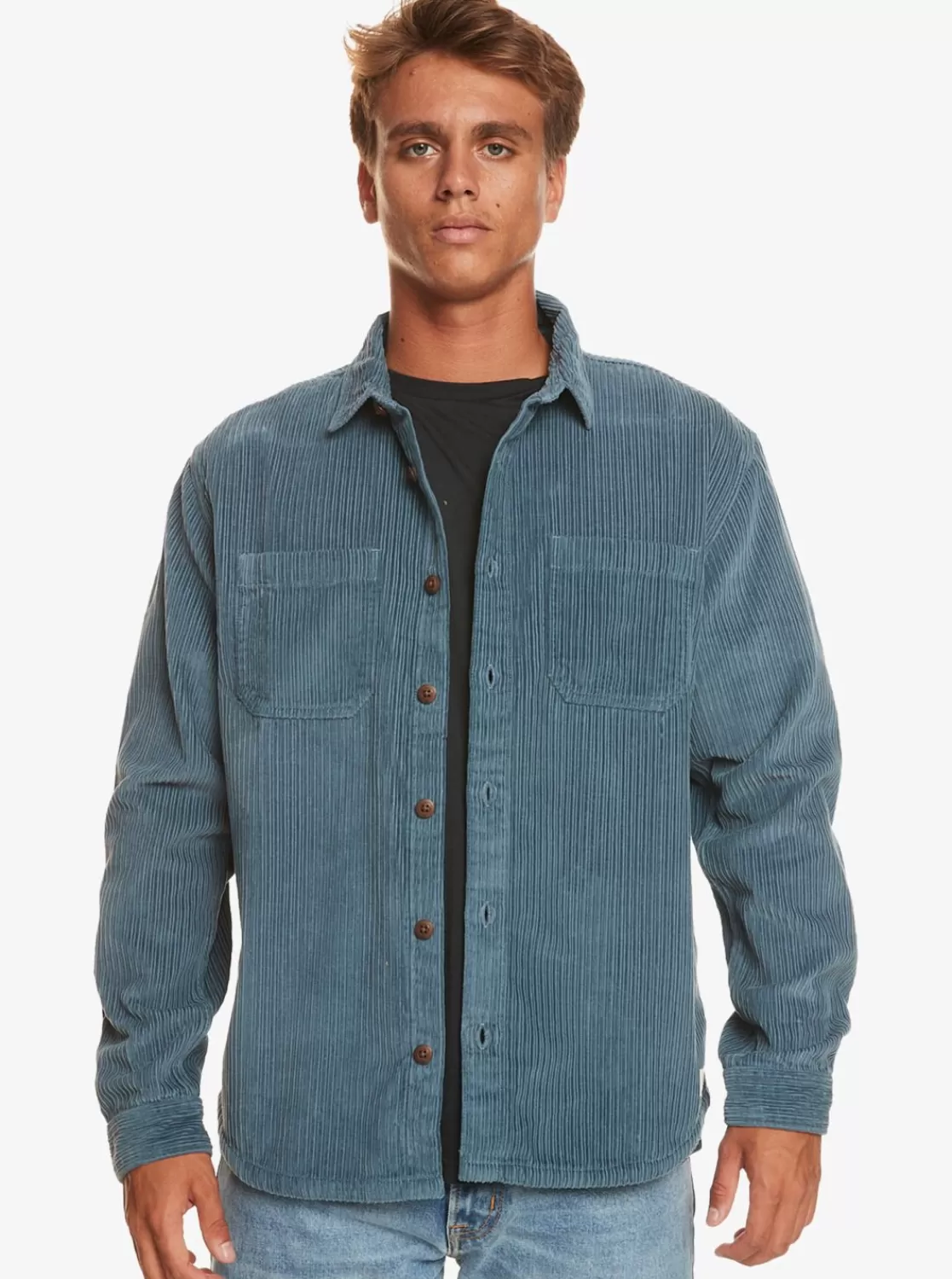 Quiksilver Bogroy - Camisa De Manga Larga Para Hombre-Hombre Camisas