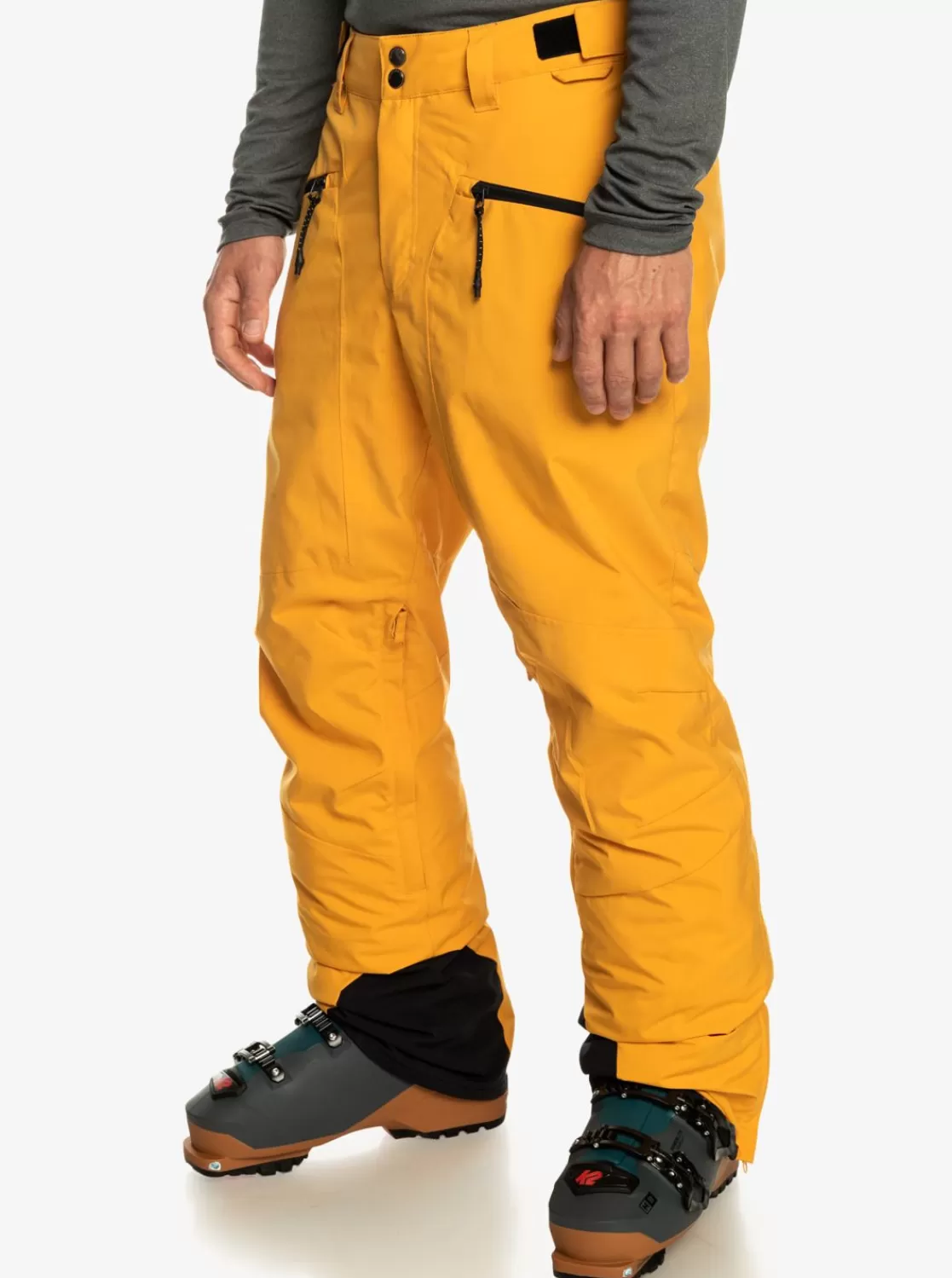 Quiksilver Boundry - Pantalon Para Nieve Para Hombre-Hombre Pantalones De Snow