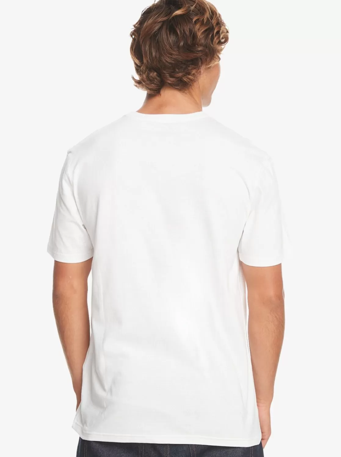 Quiksilver Circled Script - Camiseta Para Hombre-Hombre Camisetas & Polos