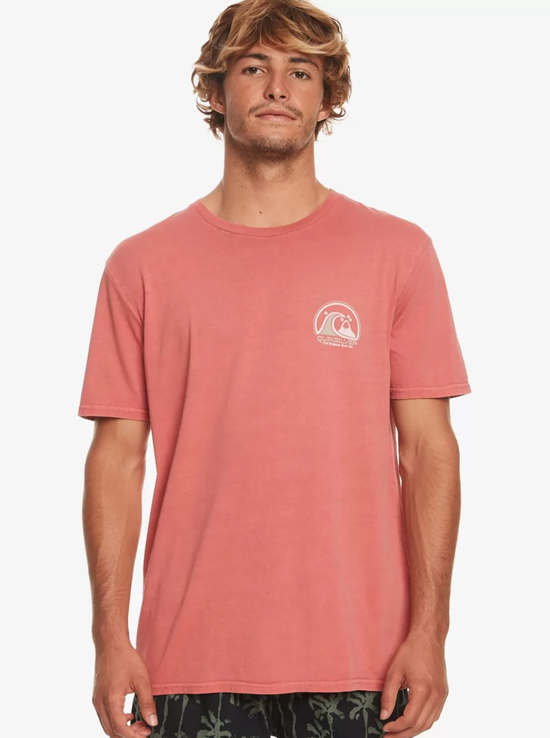 Quiksilver Clean Circle - Camiseta Para Hombre-Hombre Camisetas & Polos