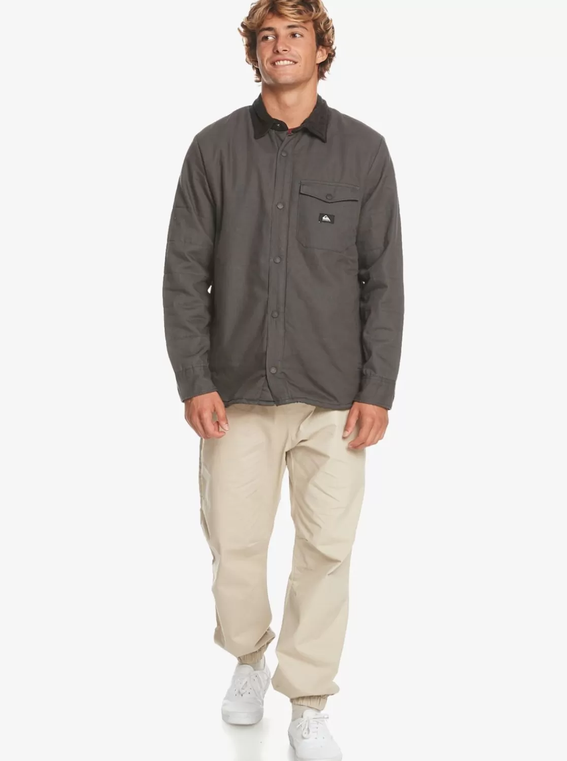 Quiksilver Downrail Upd - Chaqueta De Lona Para Hombre-Hombre Chaquetas & Abrigos