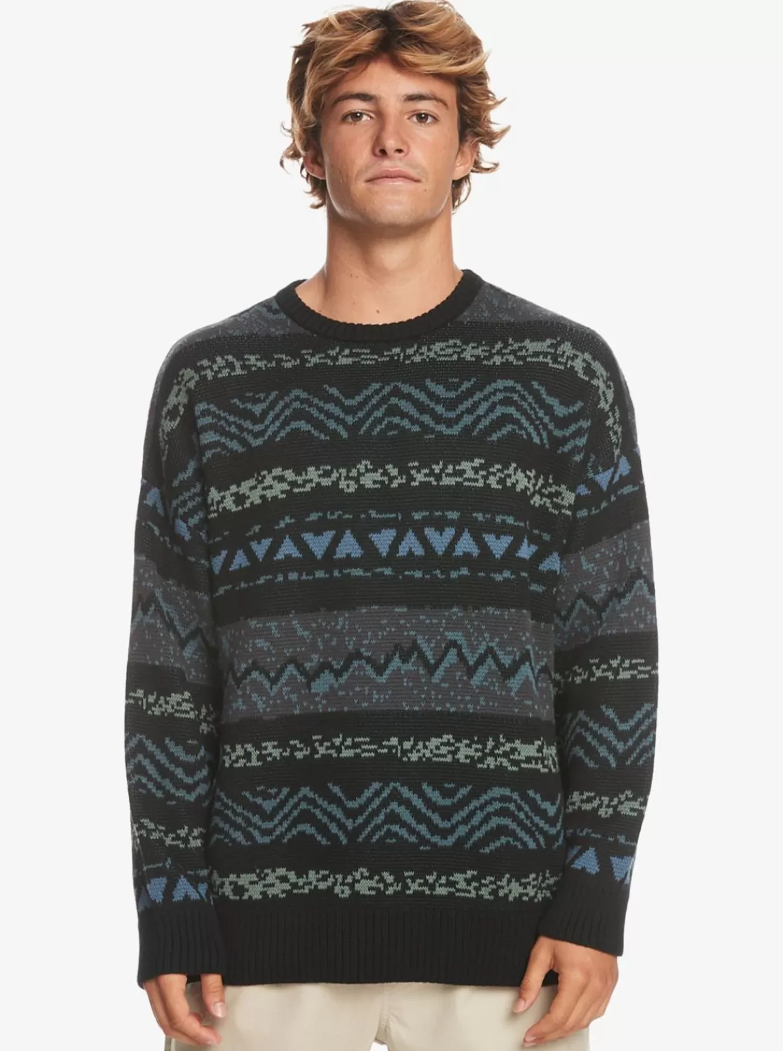 Quiksilver Elcho - Jersey Cerrado Para Hombre-Hombre Sudaderas & Jerseis