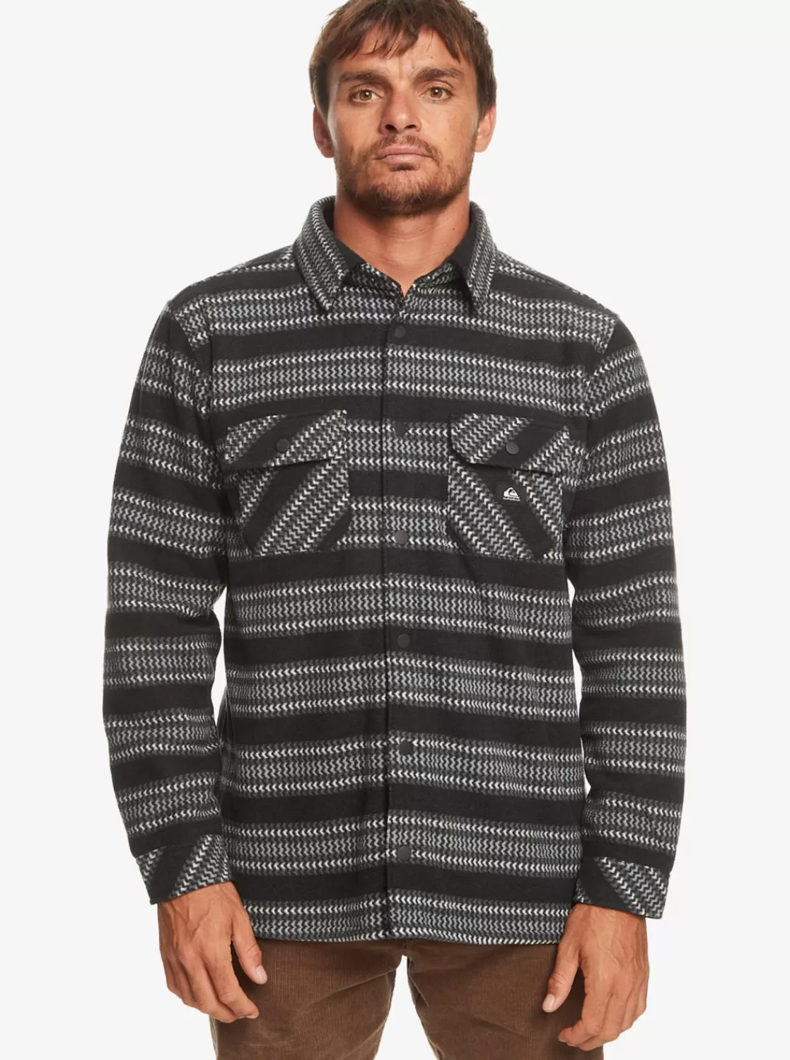 Quiksilver Epic Surf Days - Camisa-Chaqueta Polar Para Hombre-Hombre Chaquetas & Abrigos