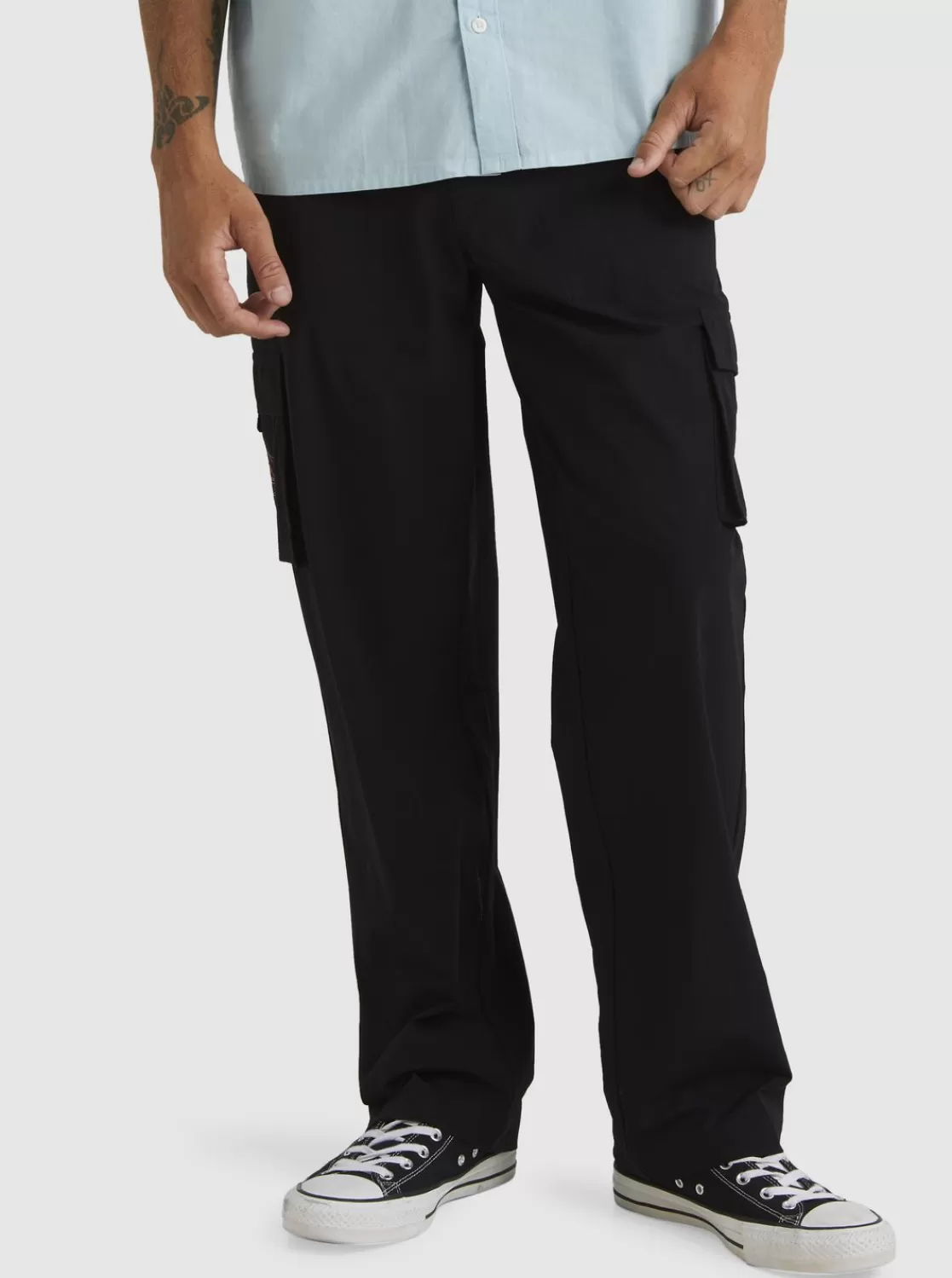 Quiksilver Equalizer - Pantalon Cargo Para Hombre-Hombre Pantalones