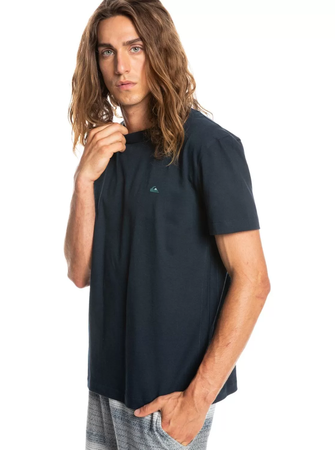 Quiksilver Essentials - Camiseta Organica Para Hombre-Hombre Camisetas & Polos