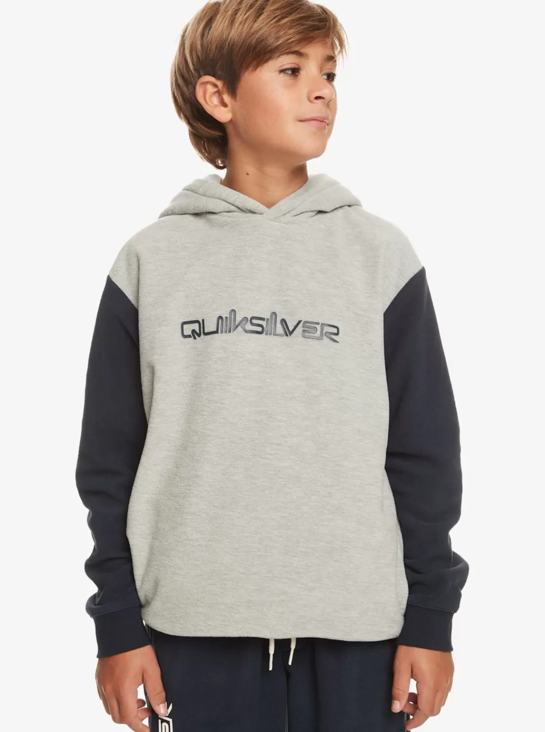 Quiksilver Essentials - Polar Con Capucha Para Chicos 8-16-Nino Sudaderas