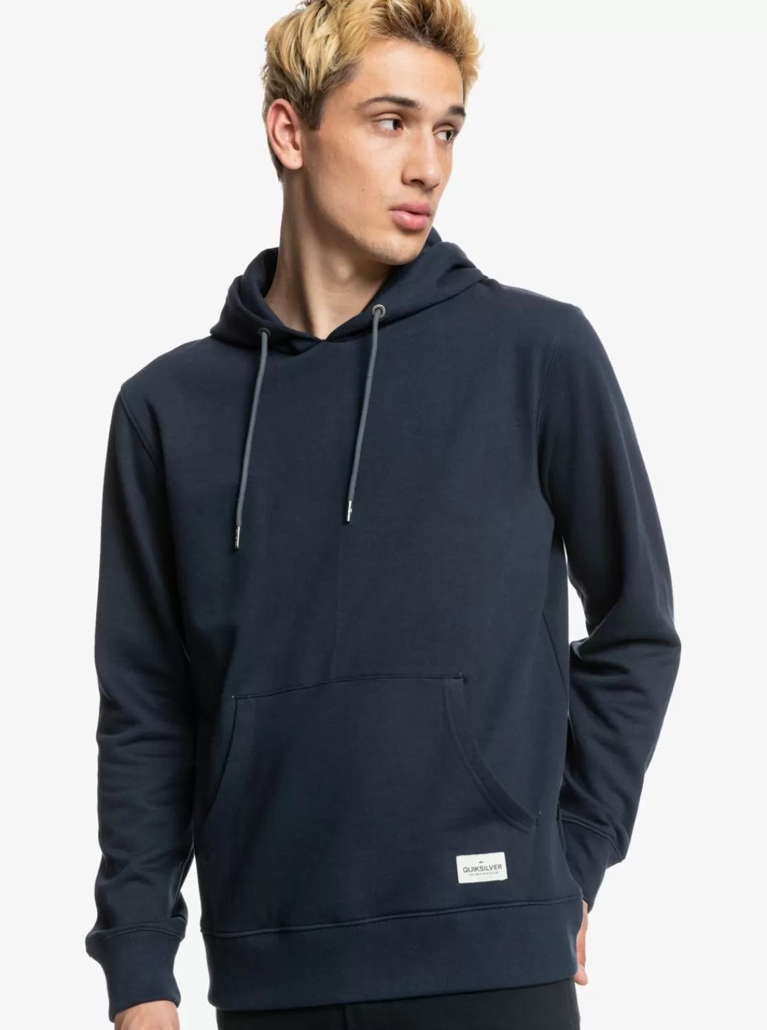 Quiksilver Essentials - Sudadera Con Capucha Organica Para Hombre-Hombre Sudaderas & Jerseis