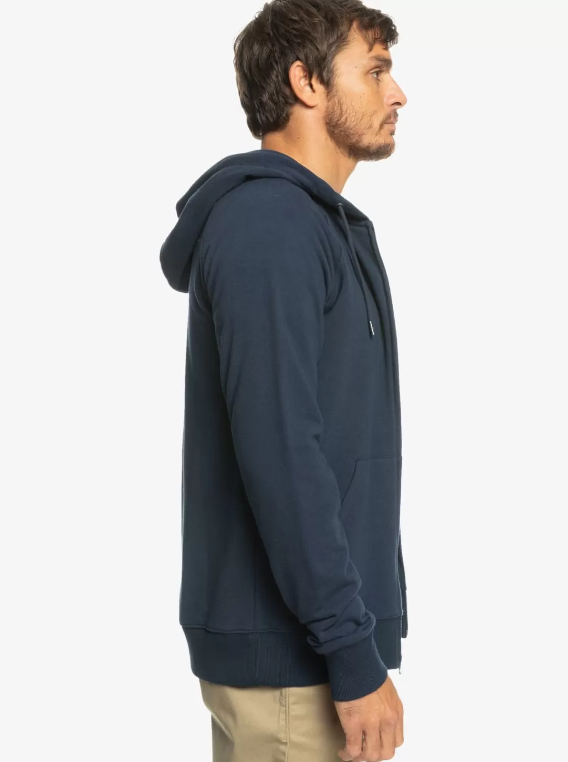 Quiksilver Essentials Raglan - Sudadera Con Capucha Y Cremallera Para Hombre-Hombre Sudaderas & Jerseis