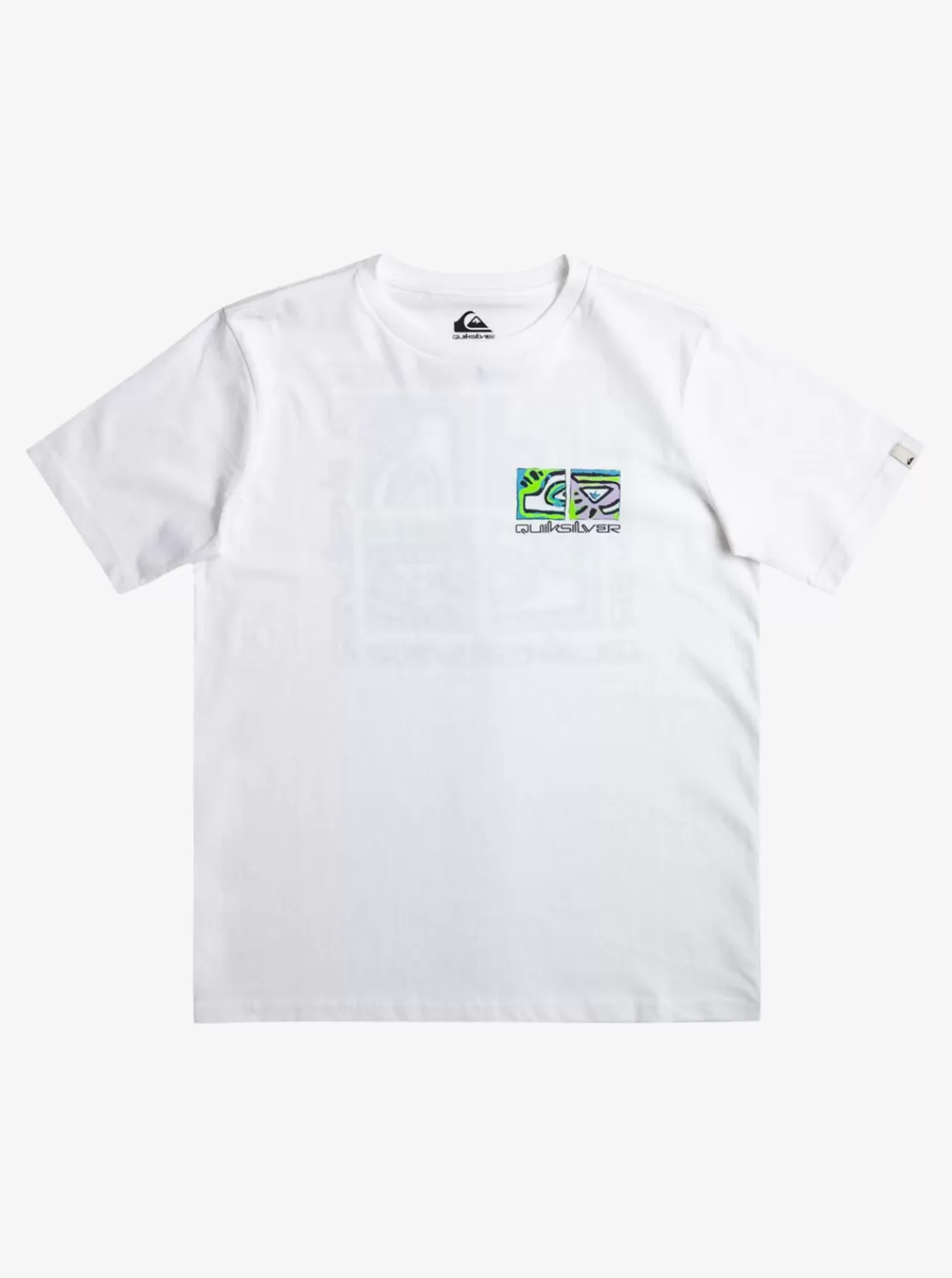 Quiksilver Free Zone - Camiseta Para Chicos 8-16-Nino Camisetas