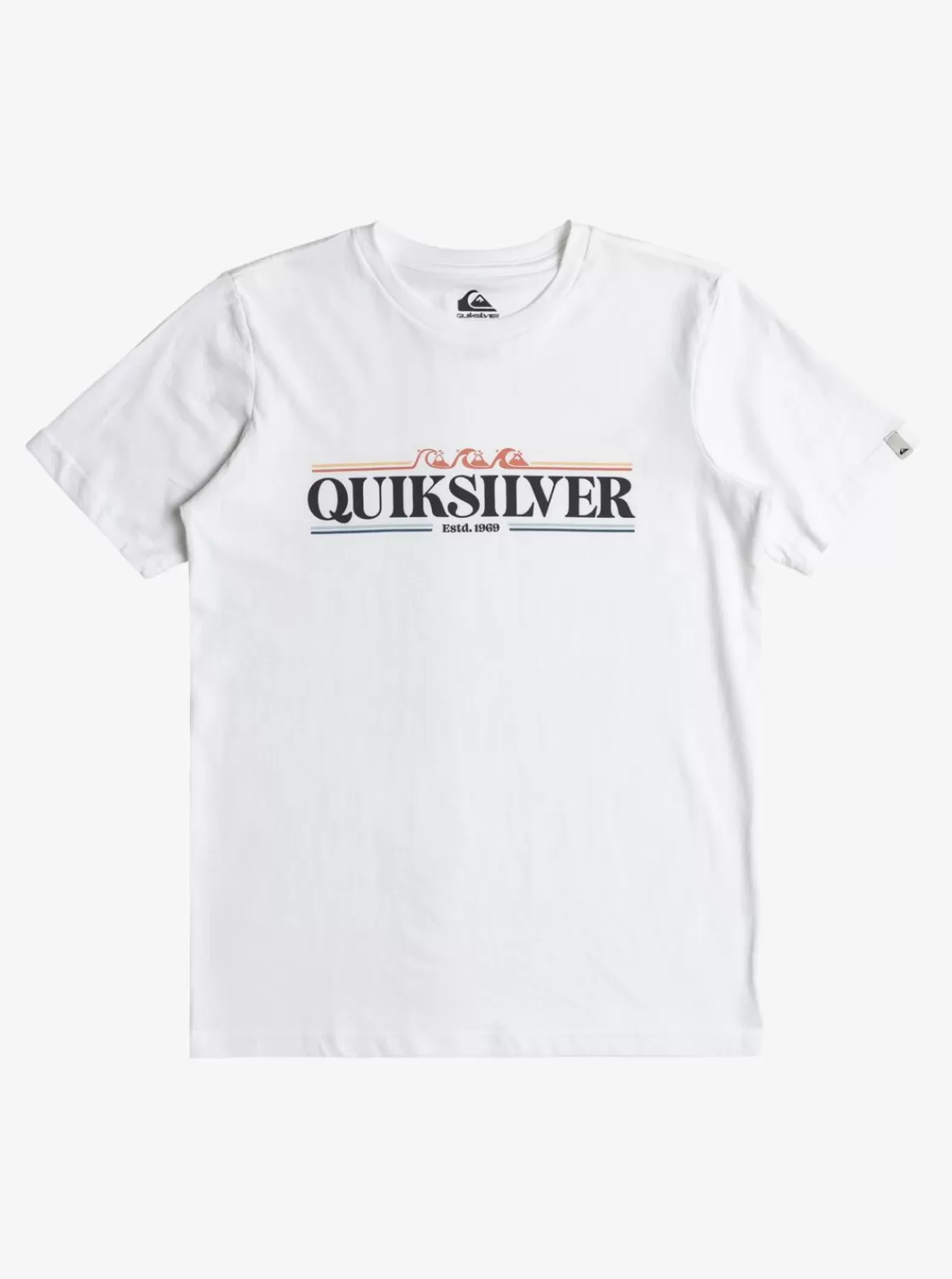 Quiksilver Gradient Line - Camiseta Para Chicos 8-16-Nino Camisetas