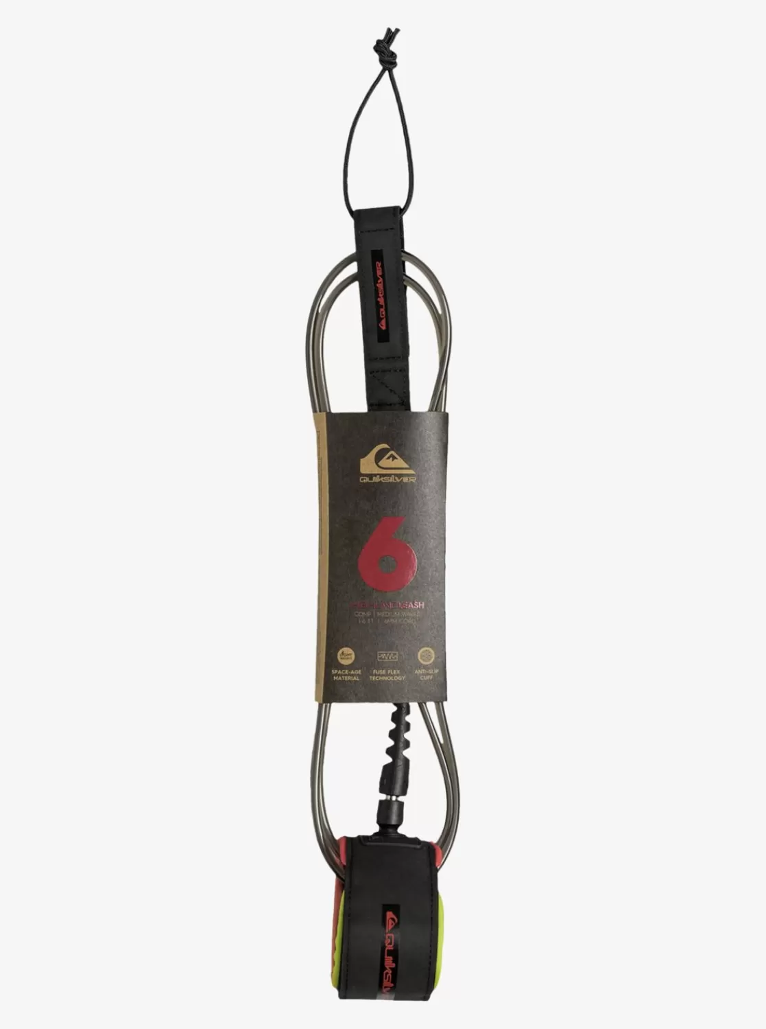 Quiksilver Highline 6' - Invento/ Leash Para Surf-Hombre Accesorios Surf