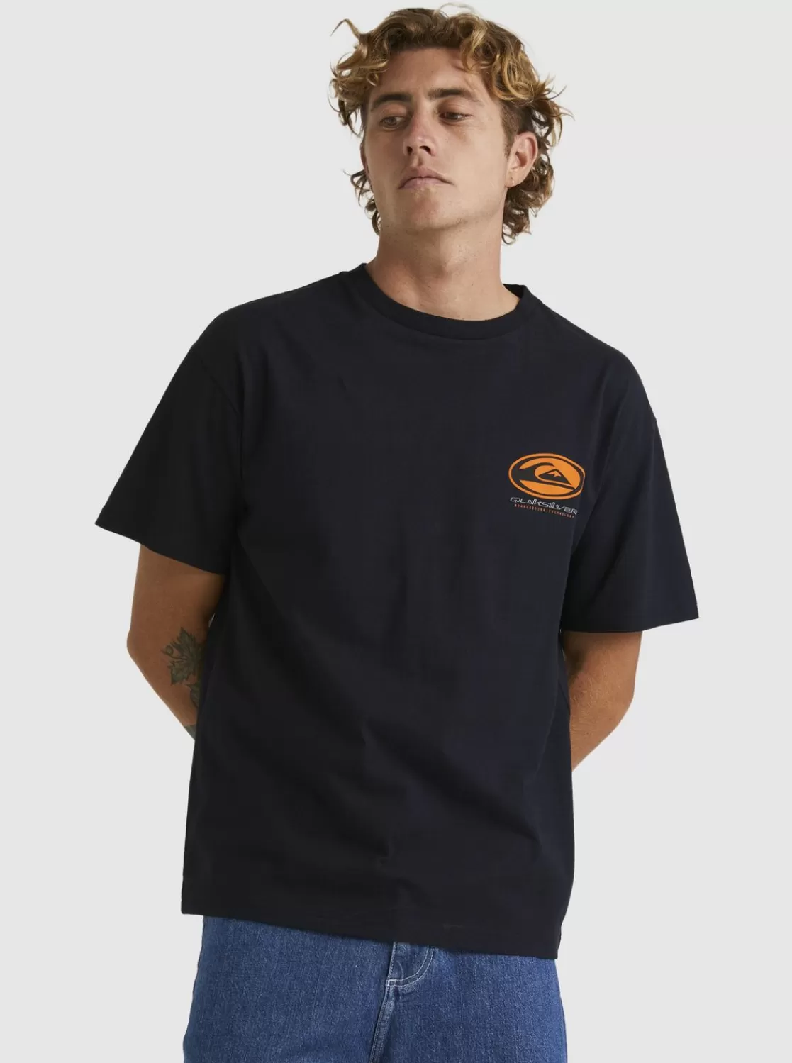 Quiksilver Honeycomb - Camiseta Extragrande Para Hombre-Hombre Camisetas & Polos