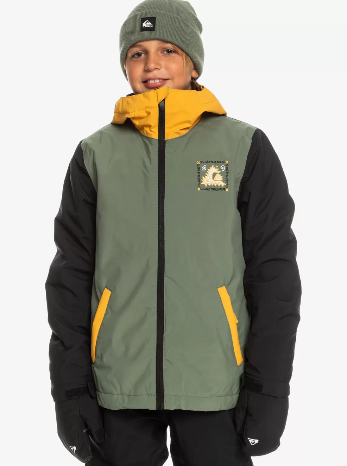 Quiksilver In The Hood - Chaqueta Tecnica Snow Para Chicos-Nino Accesorios