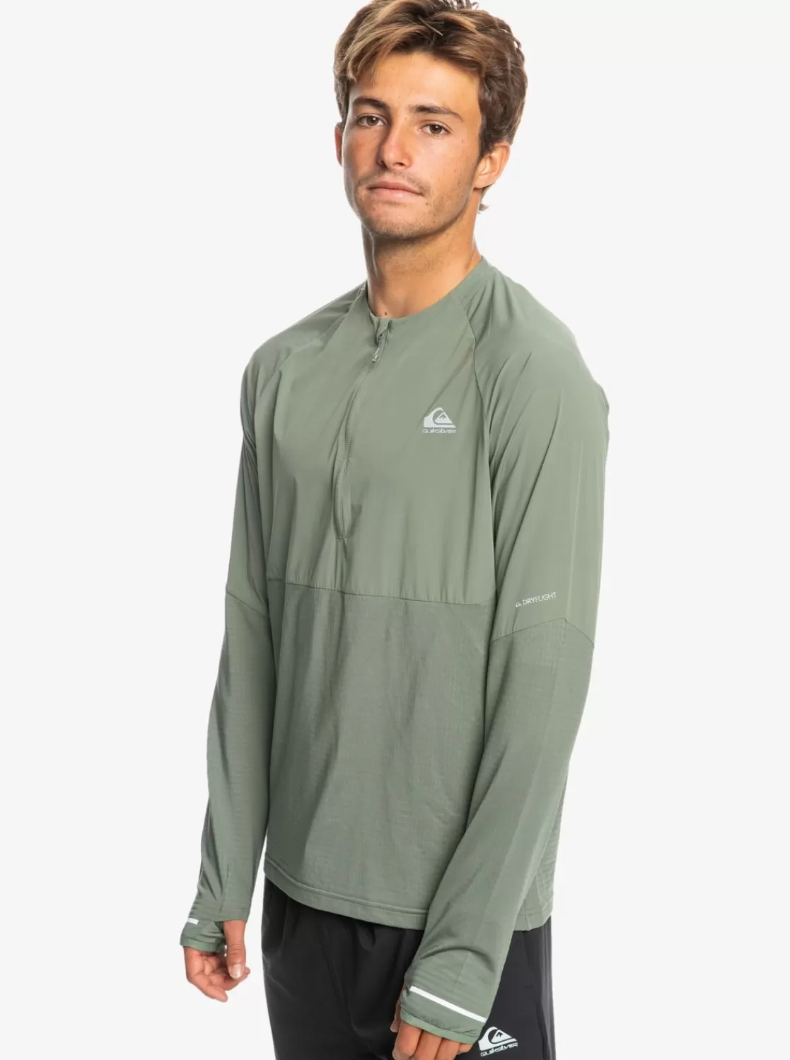 Quiksilver Keep The Pace - Camiseta De Manga Larga Para Hombre-Hombre Camisetas & Polos