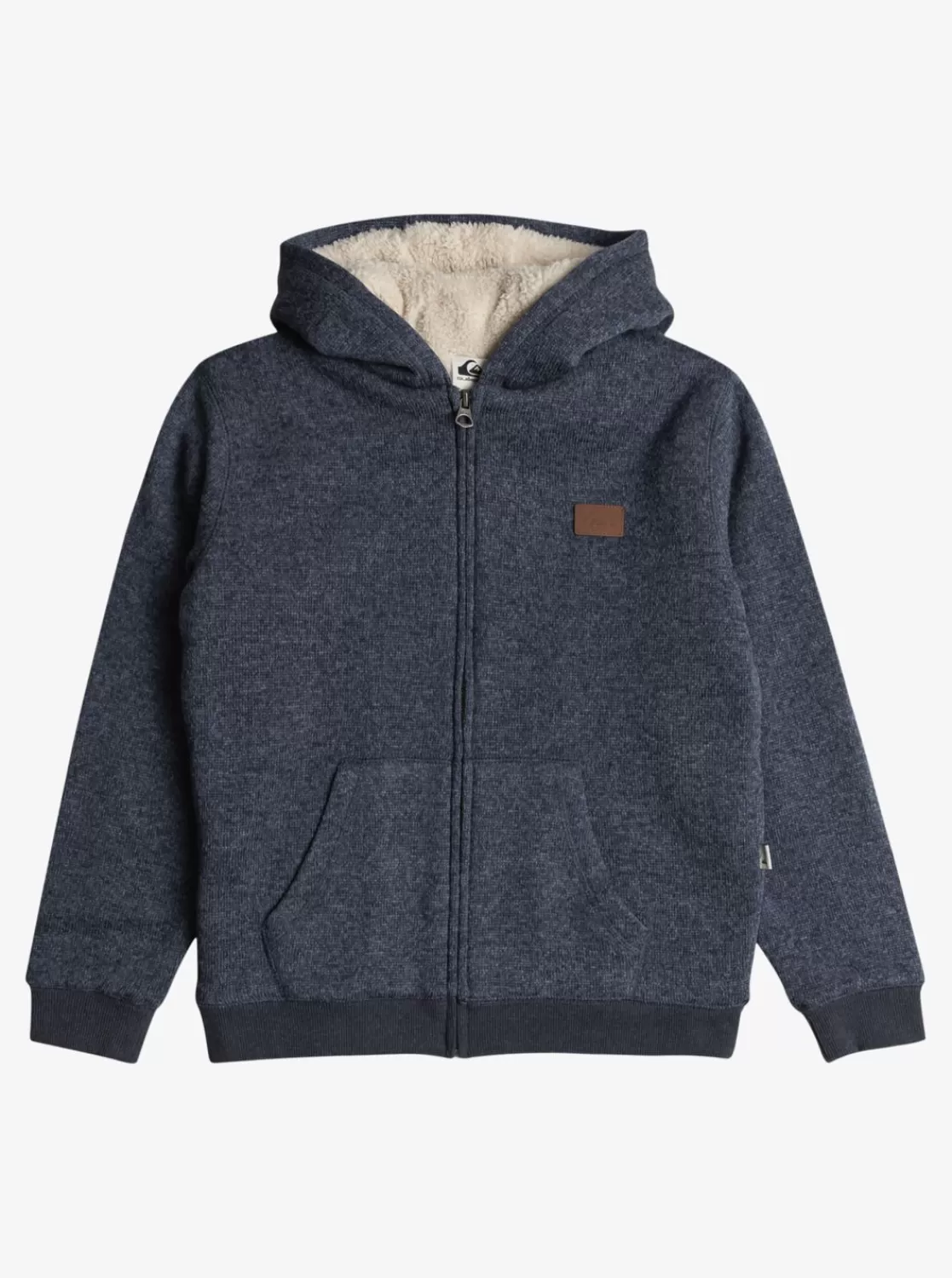 Quiksilver Keller - Polar De Sherpa Con Capucha Para Chicos 8-16-Nino Sudaderas