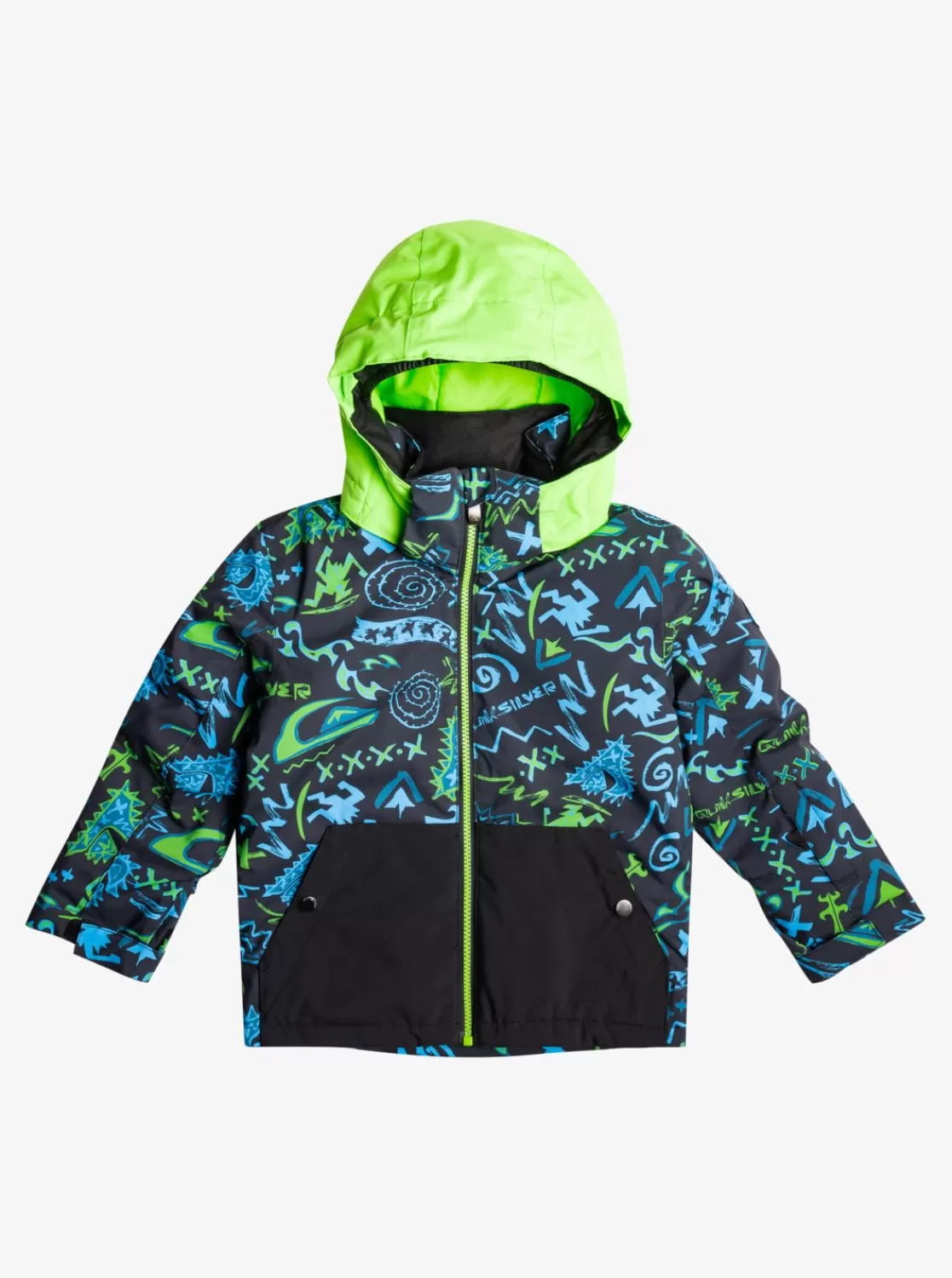 Quiksilver Little Mission - Chaqueta Para Nieve Para Chicos 2-7-Nino Accesorios