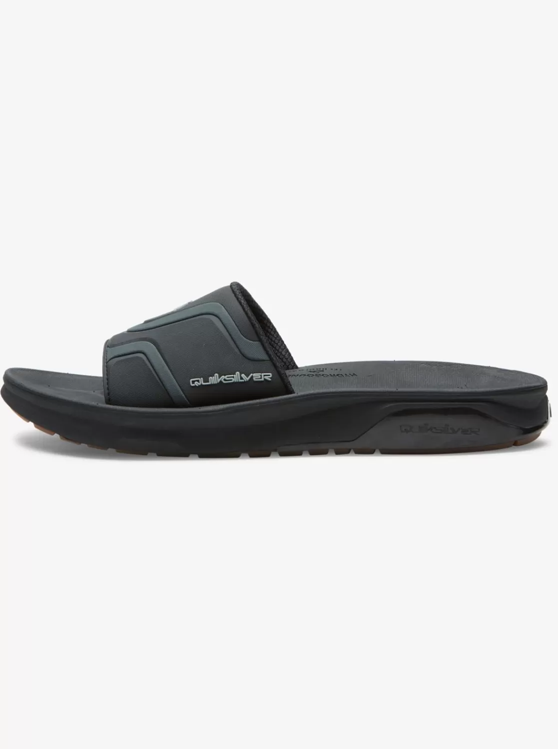 Quiksilver Mathodic Recovery - Sandalias Slider Para Hombre-Hombre Zapatos