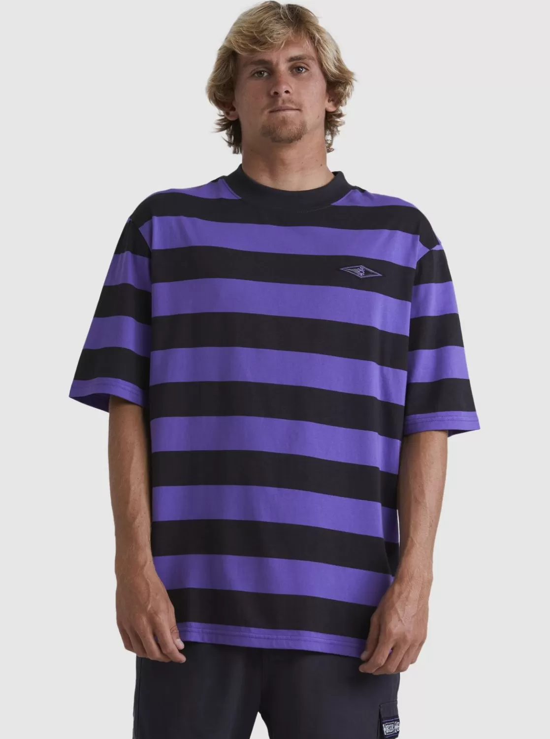 Quiksilver Mercury Stripe - Camiseta Para Hombre-Hombre Camisetas & Polos