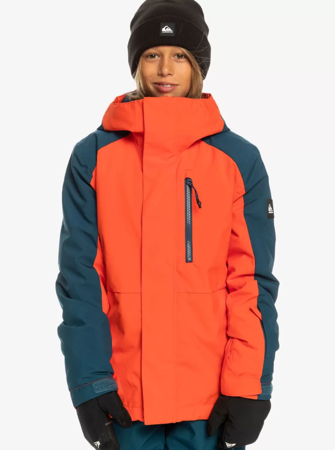 Quiksilver Mission Block - Chaqueta Tecnica Snow Para Ninos 4-16-Nino Accesorios