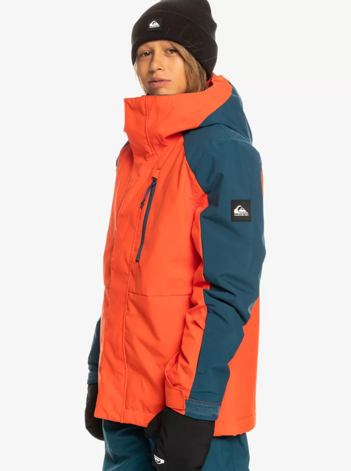 Quiksilver Mission Block - Chaqueta Tecnica Snow Para Ninos 4-16-Nino Accesorios