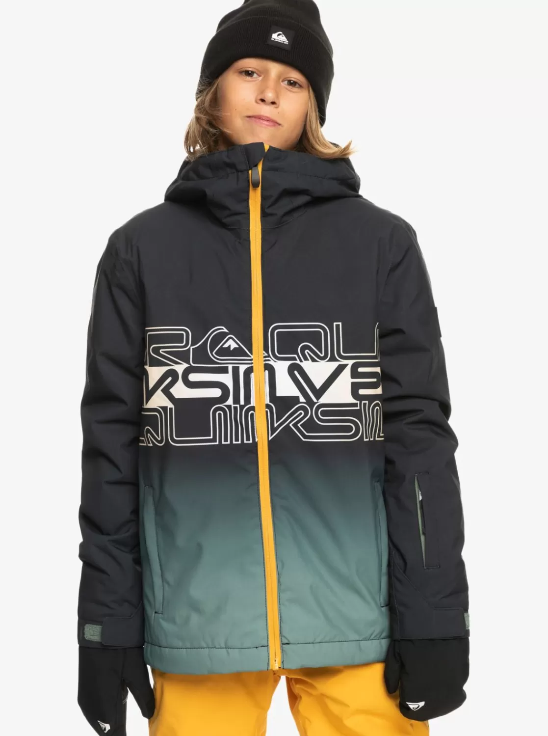 Quiksilver Mission Engineered - Chaqueta Tecnica Snow Para Chicos 8-16-Nino Accesorios