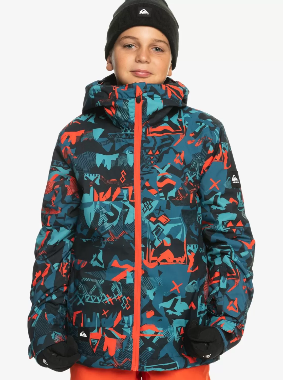 Quiksilver Mission Printed - Chaqueta Tecnica Snow Para Chicos-Nino Accesorios