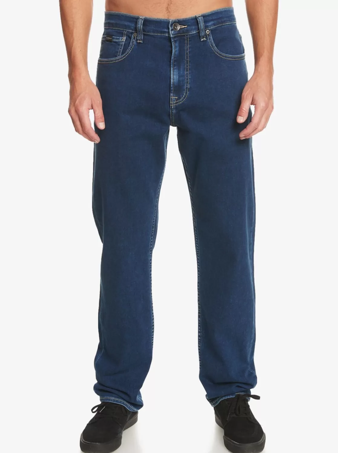 Quiksilver Modern Wave - Vaqueros Estrechos Para Hombre-Hombre Pantalones