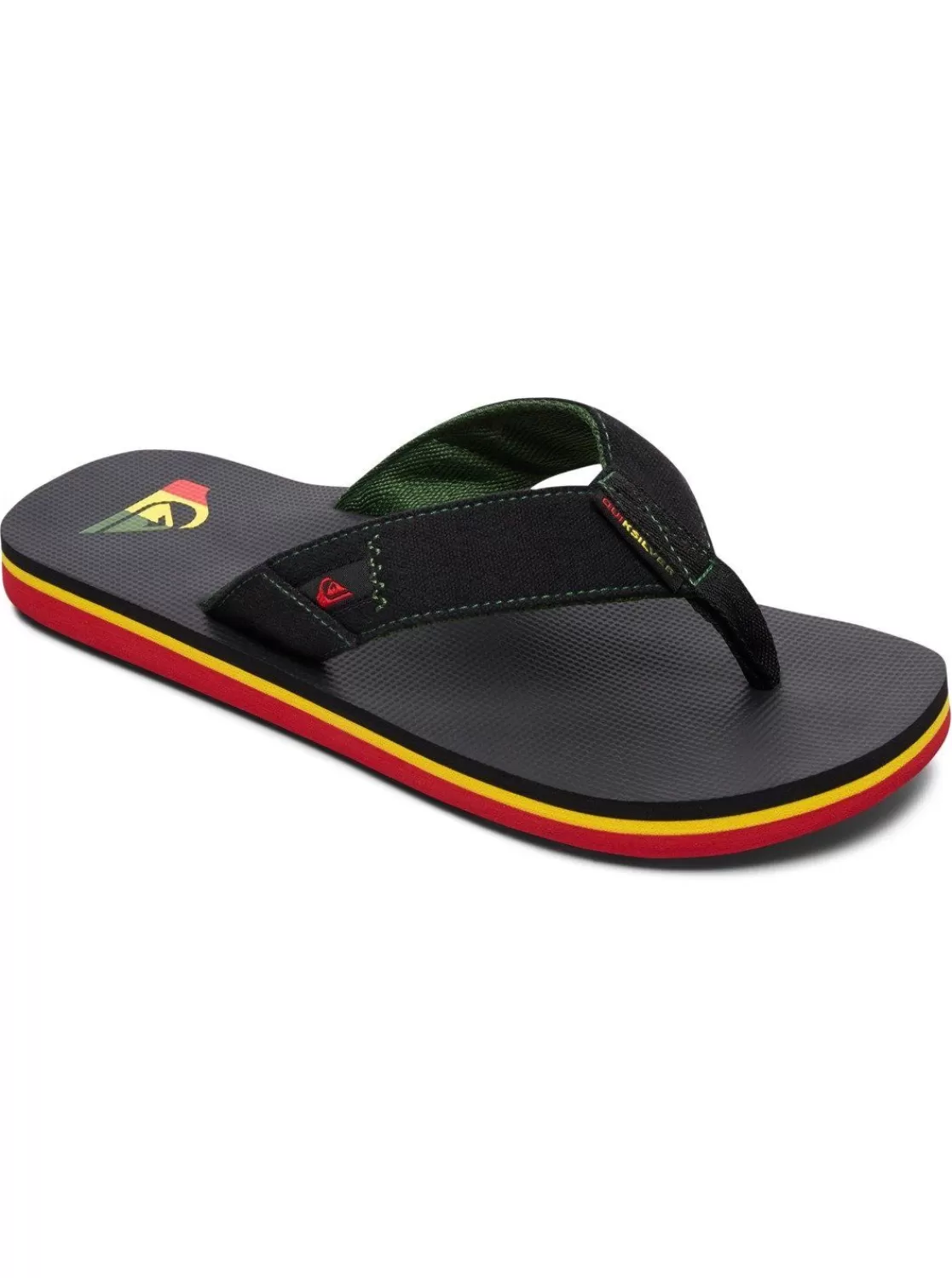 Quiksilver Molokai Abyss - Sandalias Para Chicos-Nino Chanclas