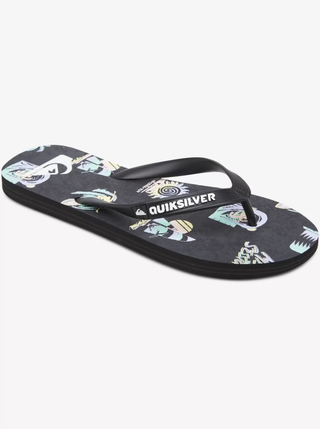 Quiksilver Molokai Island Pulse - Chanclas Para Hombre-Hombre Zapatos