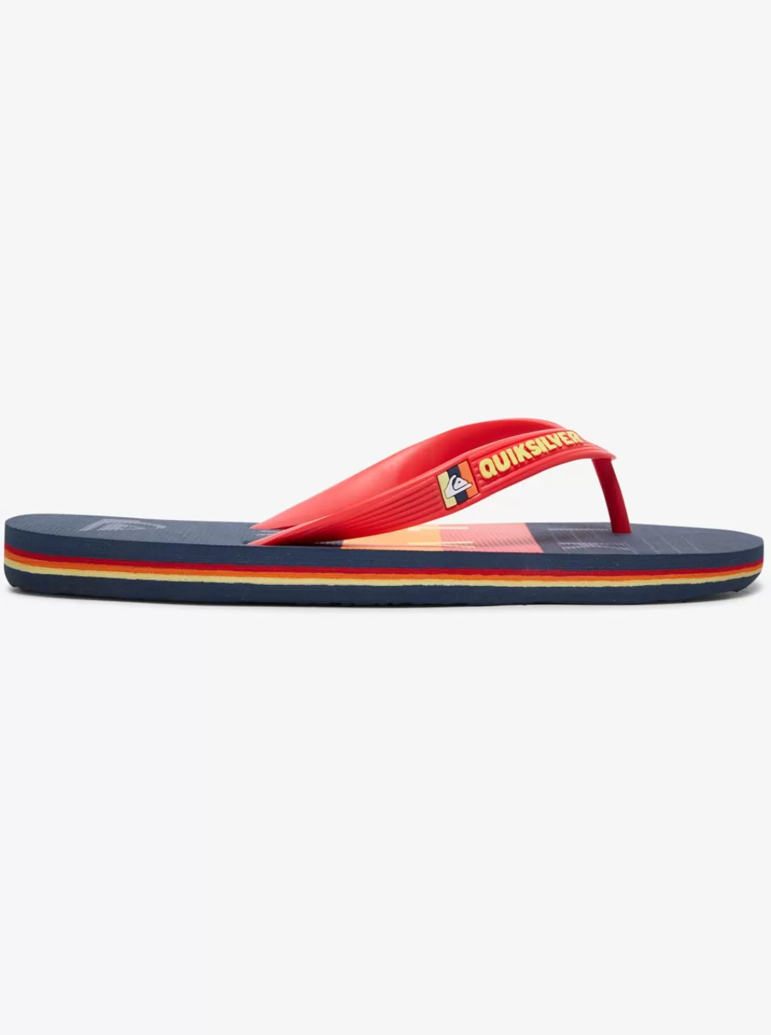 Quiksilver Molokai Word Block - Chanclas Para Chicos-Nino Chanclas