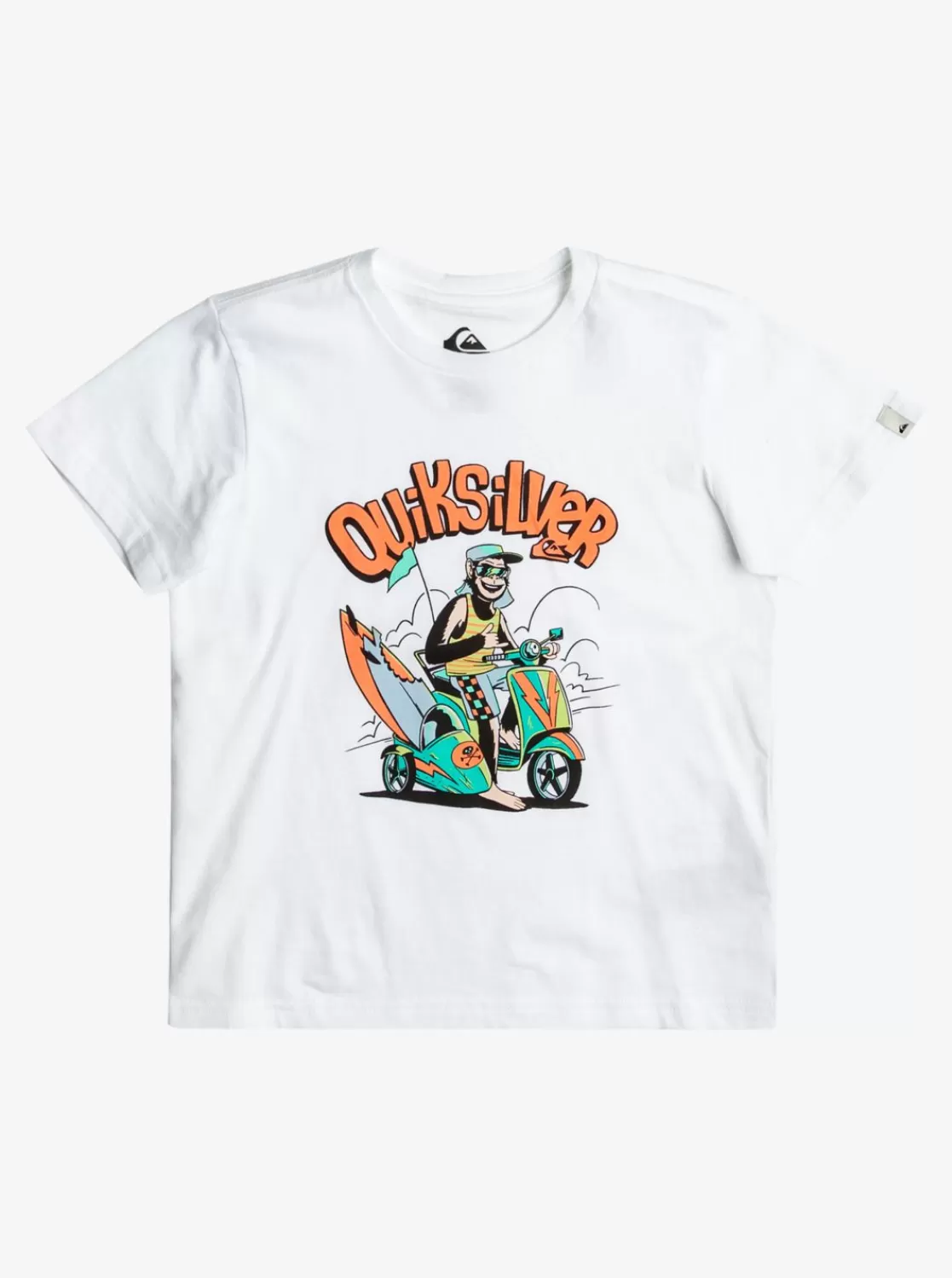 Quiksilver Monkey Business - Camiseta Para Chicos 2-7-Nino Camisetas