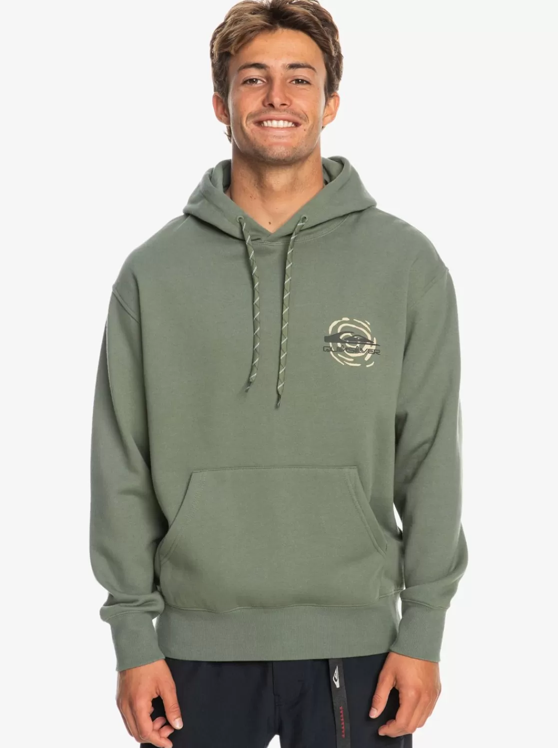 Quiksilver Moonlit Mountain - Sudadera Con Capucha Para Hombre-Hombre Sudaderas & Jerseis