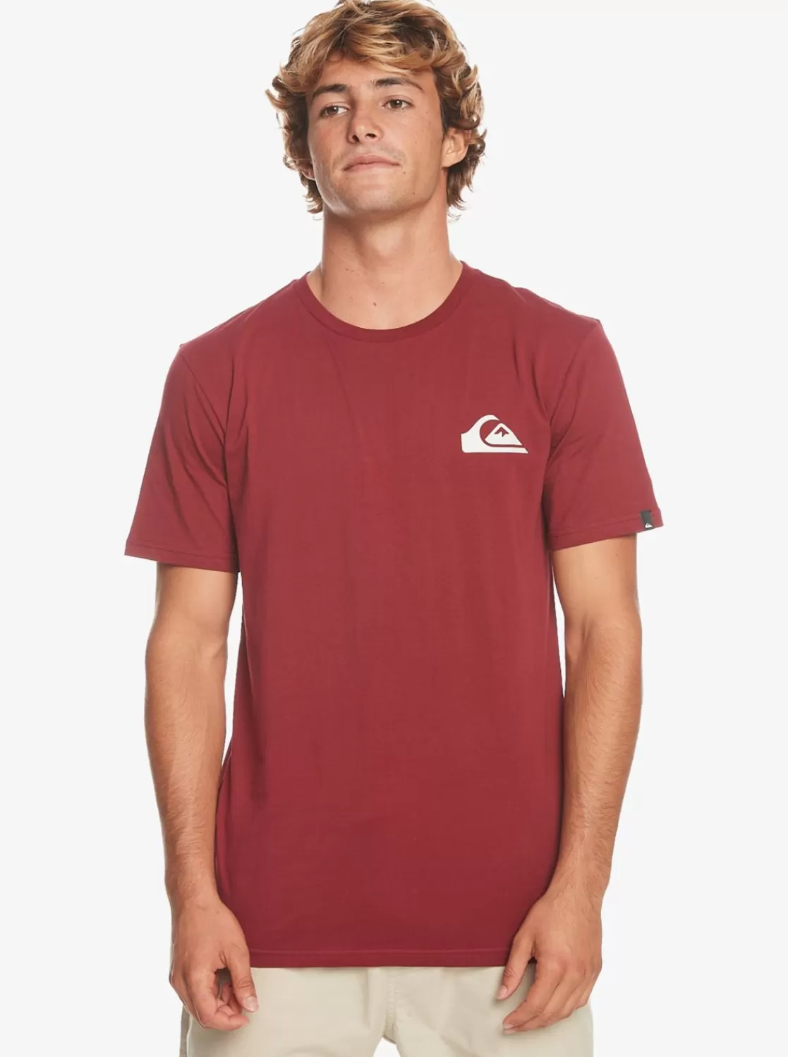 Quiksilver Mw Mini Logo - Camiseta Para Hombre-Hombre Camisetas & Polos