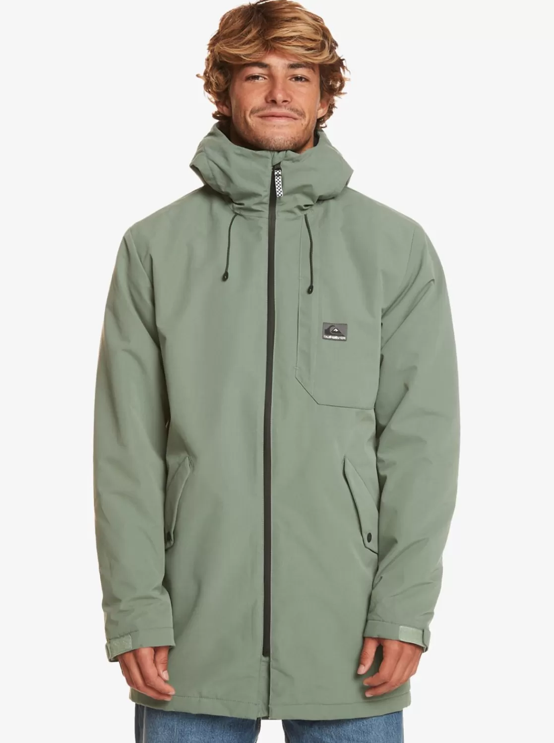 Quiksilver New Skyward - Parka Ligera Para Hombre-Hombre Chaquetas & Abrigos