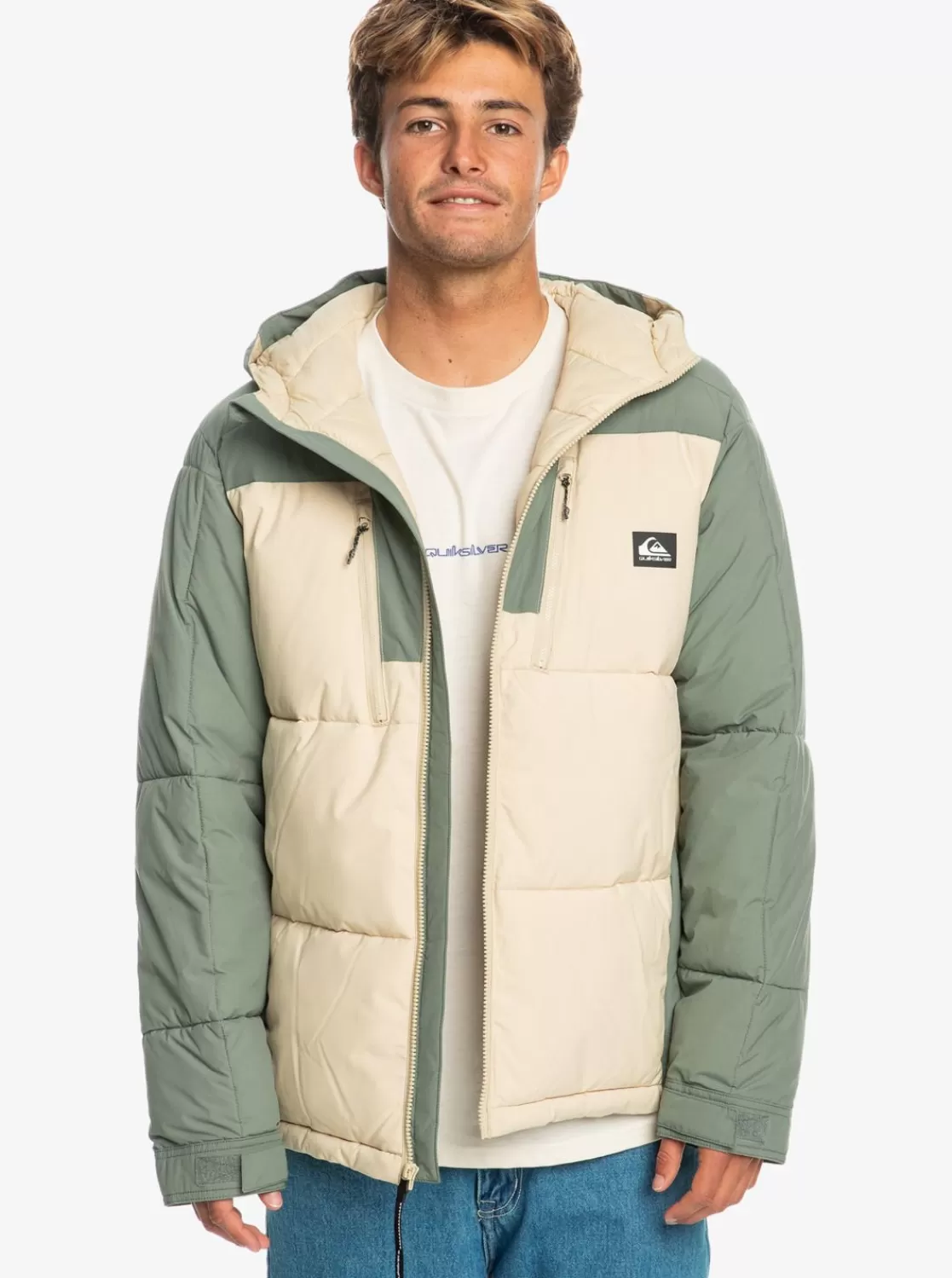 Quiksilver Nomad - Chaqueta Acolchada Tecnica Para Hombre-Hombre Chaquetas & Abrigos