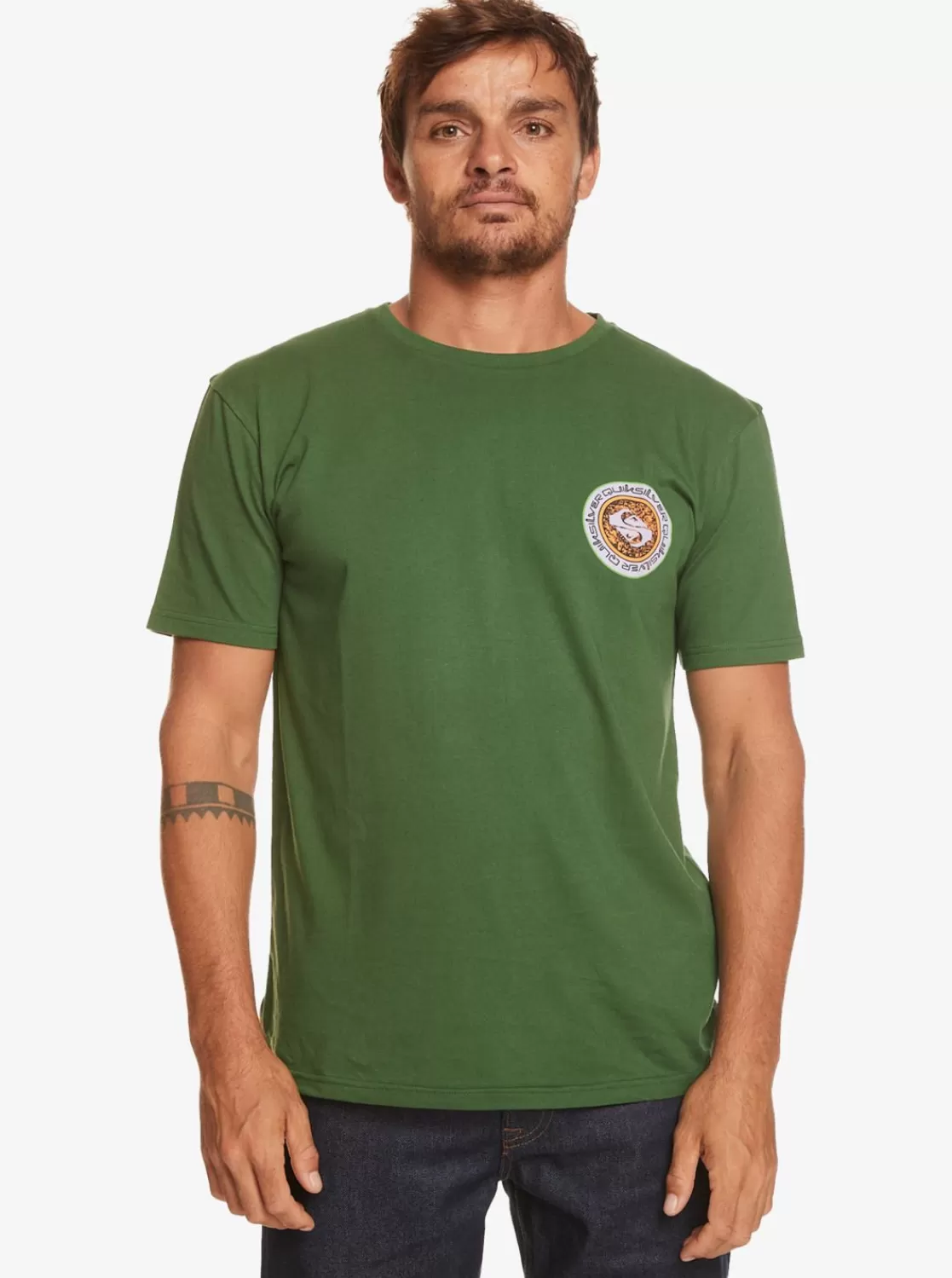 Quiksilver Omni Circle - Camiseta Para Hombre-Hombre Camisetas & Polos