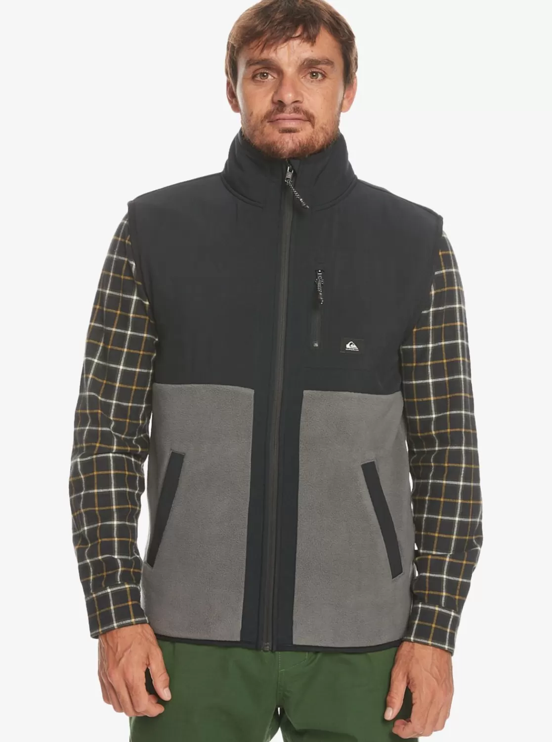 Quiksilver Polar - Chaleco Polar Para Hombre-Hombre Chaquetas & Abrigos