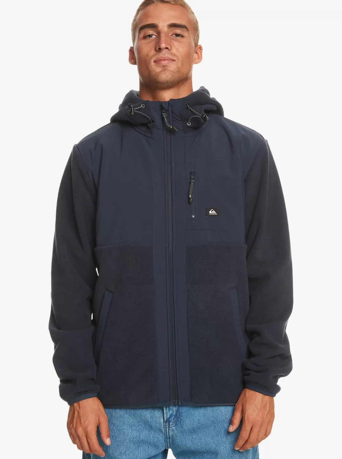 Quiksilver Polar - Polar Con Capucha Y Cremallera Para Hombre-Hombre Sudaderas & Jerseis