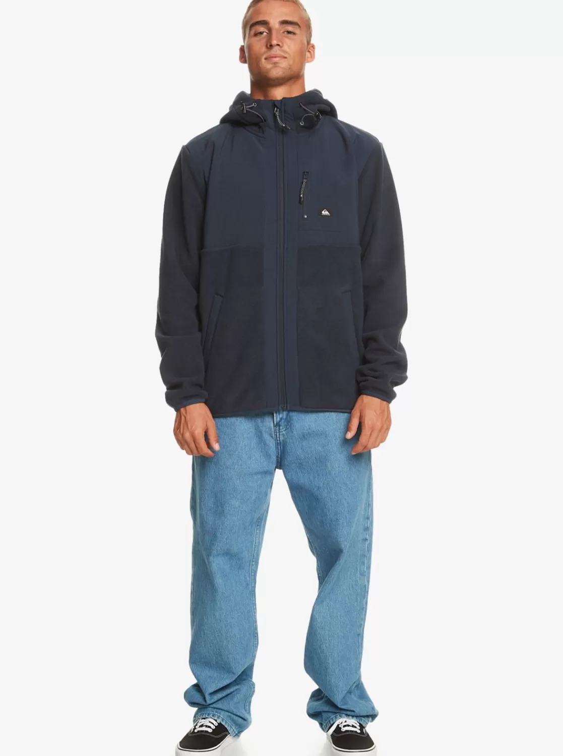 Quiksilver Polar - Polar Con Capucha Y Cremallera Para Hombre-Hombre Sudaderas & Jerseis