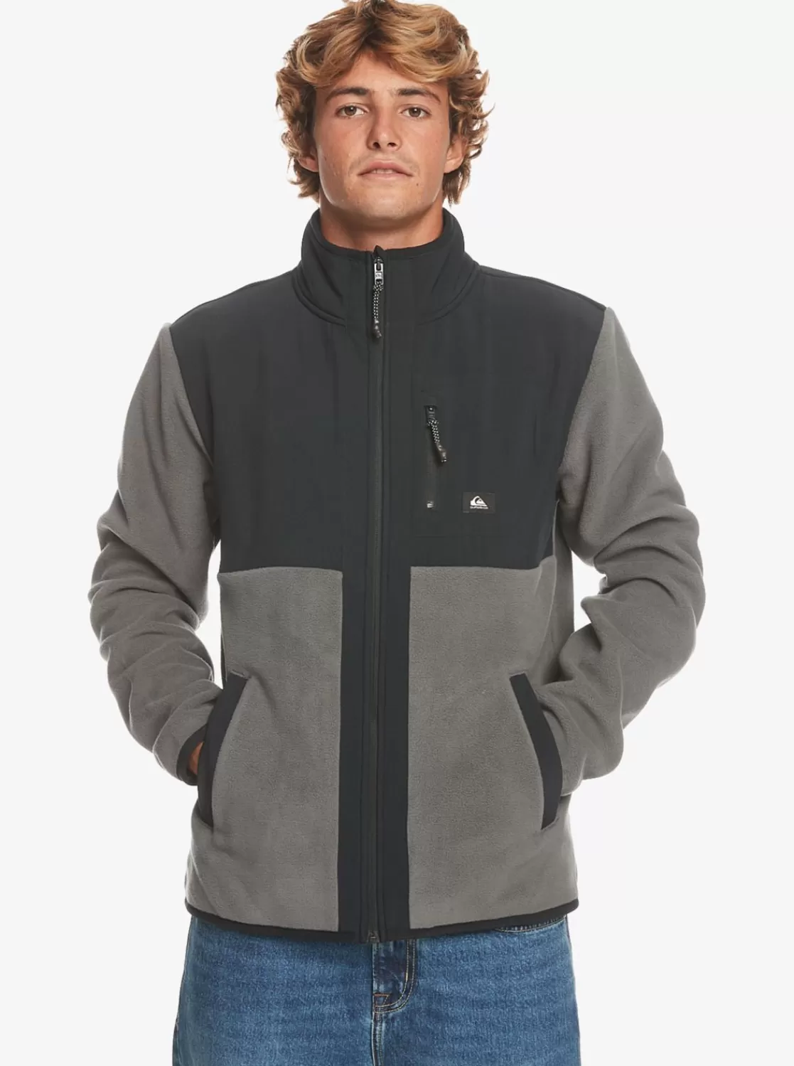 Quiksilver Polar - Polar Con Cremallera Para Hombre-Hombre Sudaderas & Jerseis