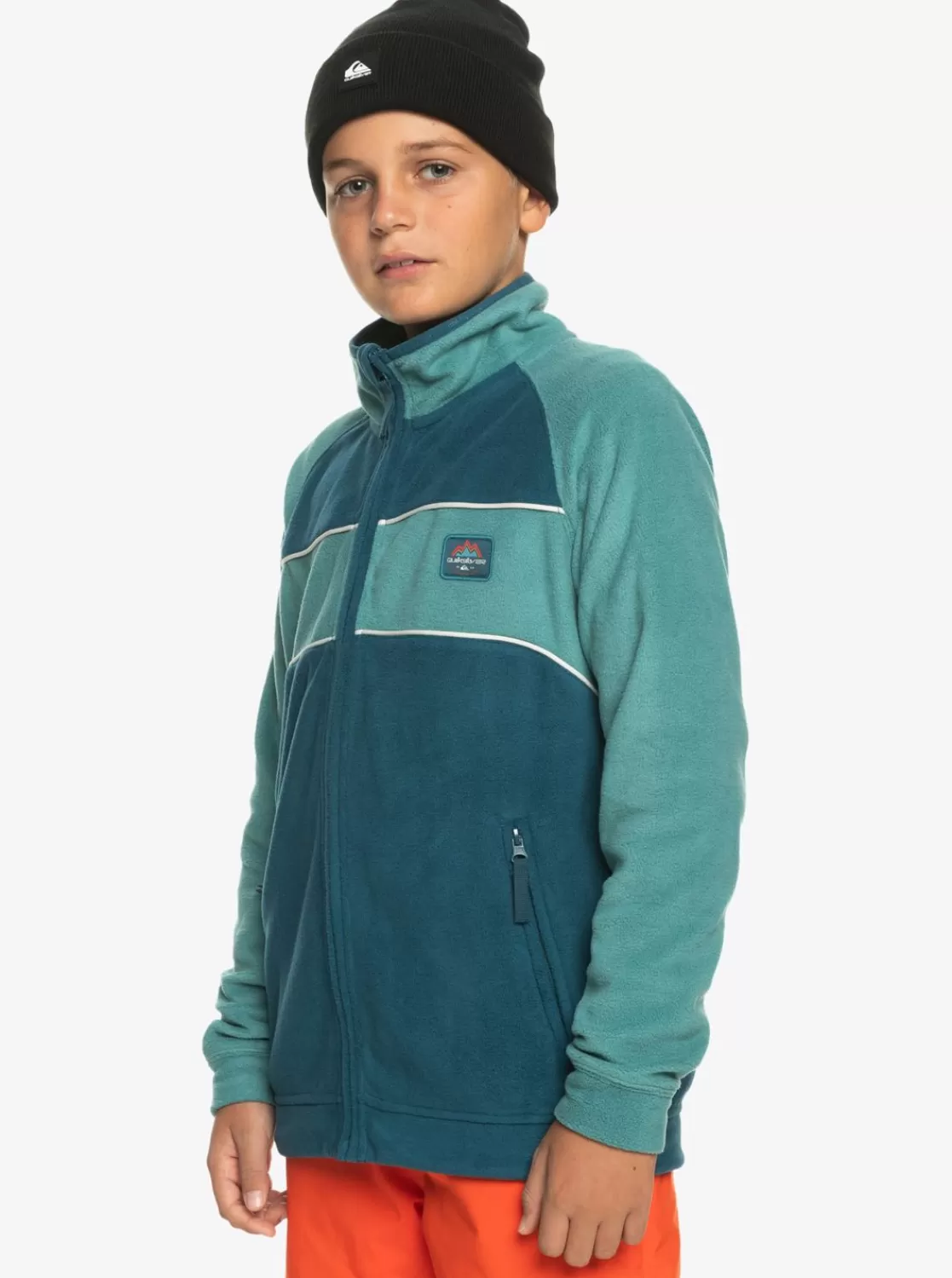 Quiksilver Powder Chaser - Chaqueta Polar Tecnica Para Chicos 8-16-Nino Sudaderas