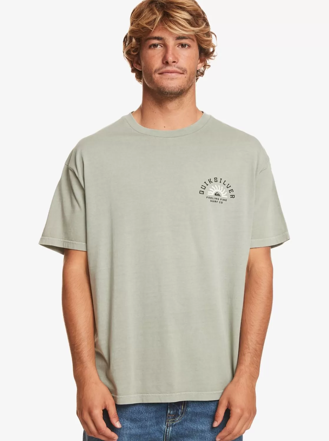 Quiksilver Qs State Of Mind - Camiseta Para Hombre-Hombre Camisetas & Polos