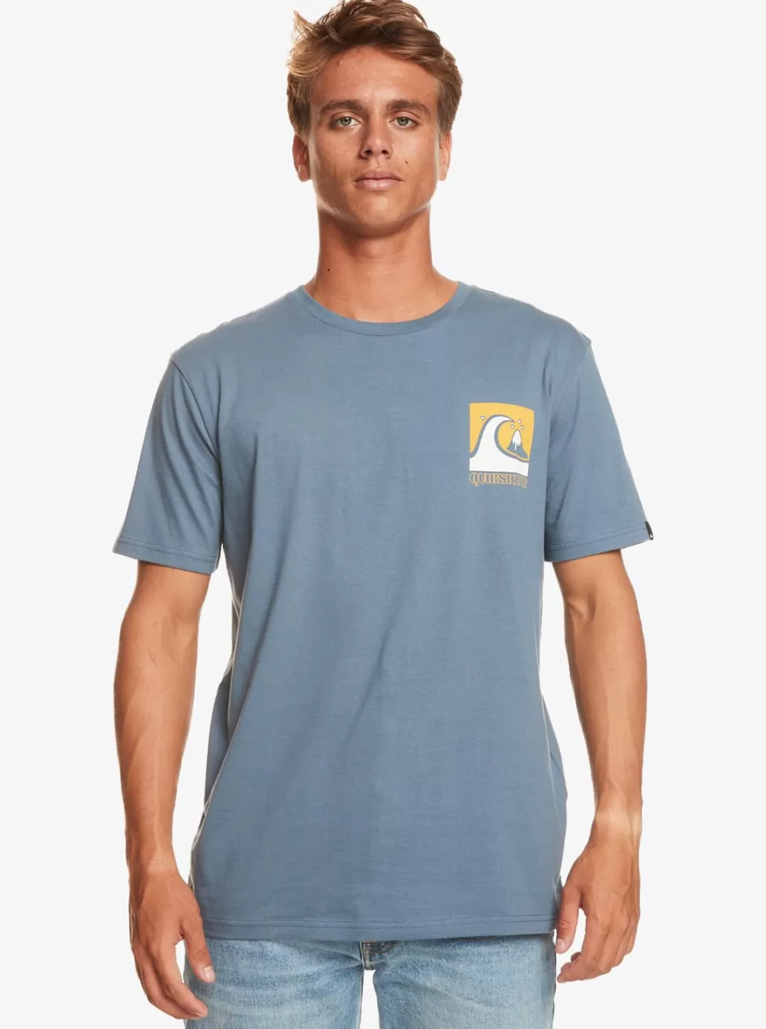 Quiksilver Quik Block - Camiseta Para Hombre-Hombre Camisetas & Polos