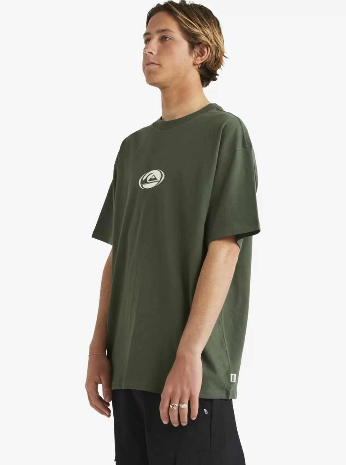 Quiksilver Radar - Camiseta Extragrande Para Hombre-Hombre Camisetas & Polos