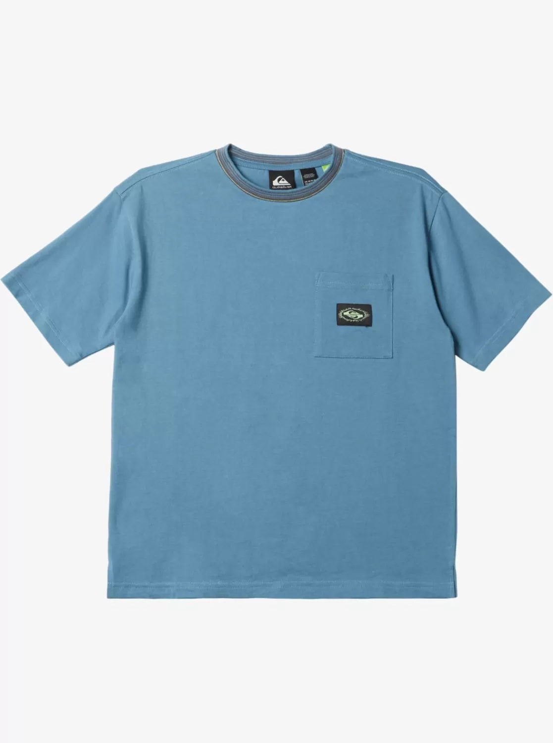 Quiksilver Radical Times - Camiseta Con Bolsillo Para Chicos 8-16-Nino Camisetas